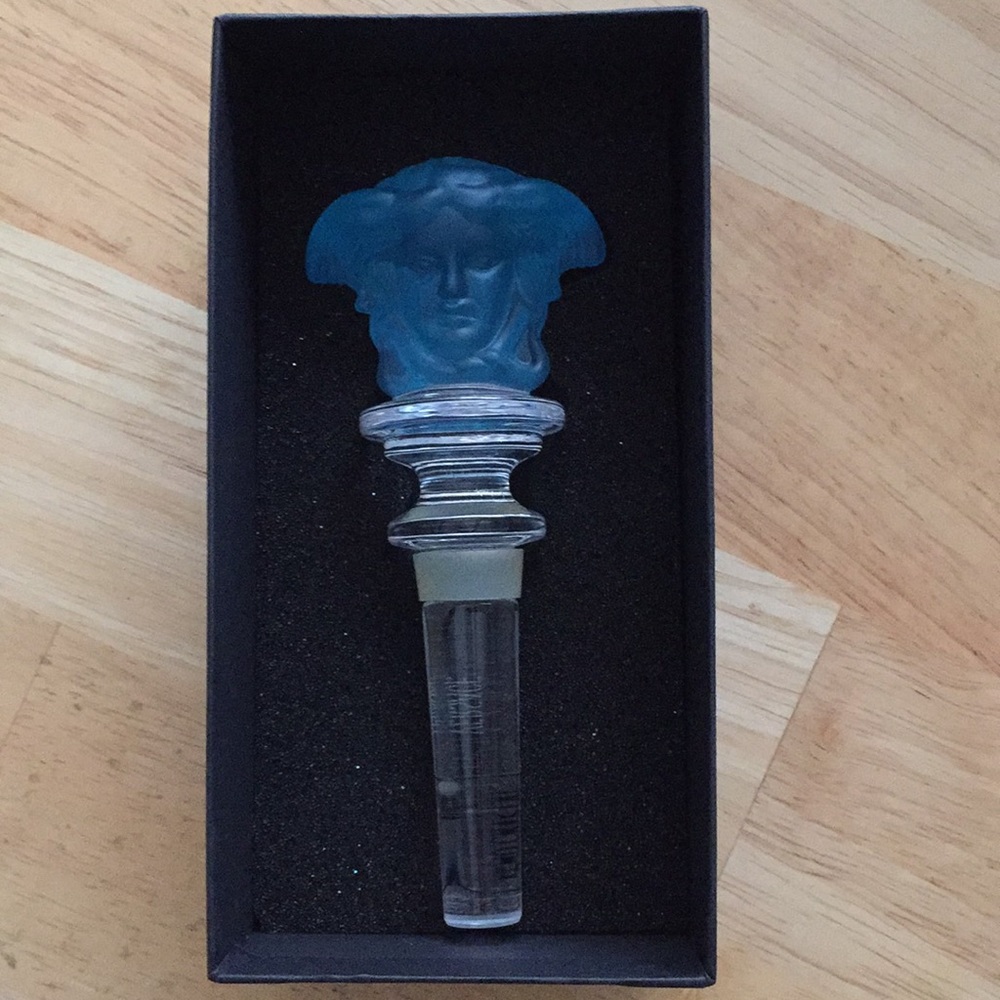 Versace wine stopper